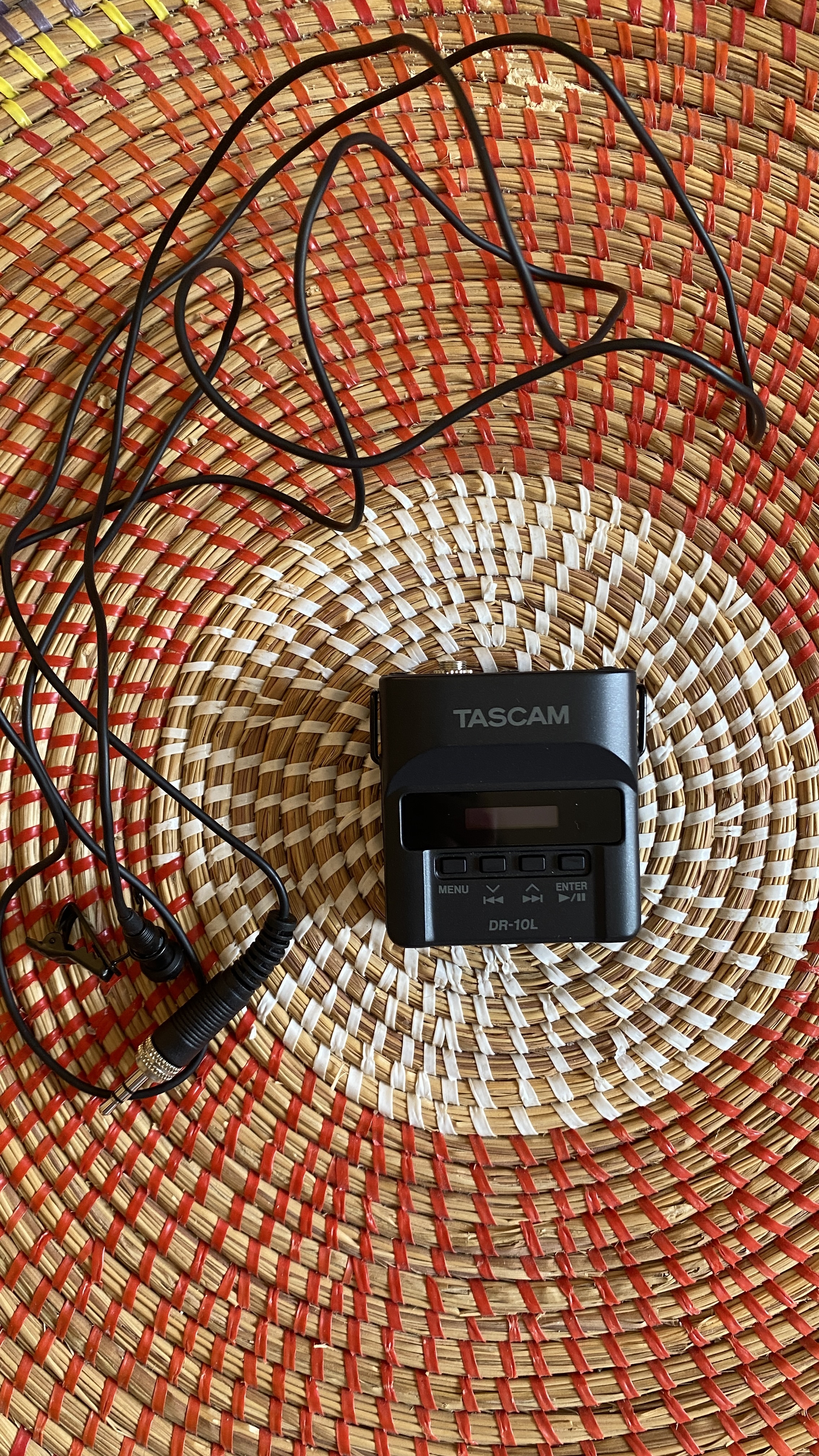 Tascam dr10 field recorder