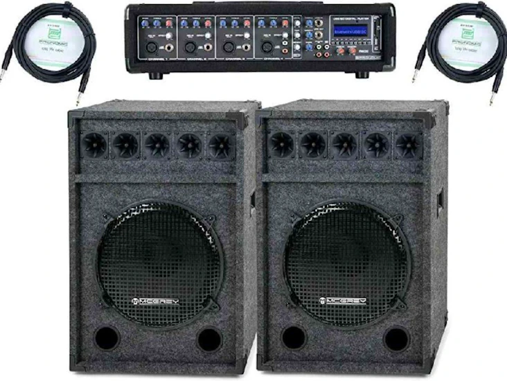 Pa system 2x15"