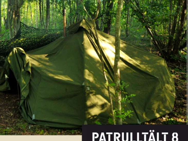 Tält . militärtält.