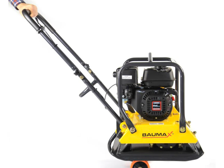 Baumax vibroplate leies ut billig