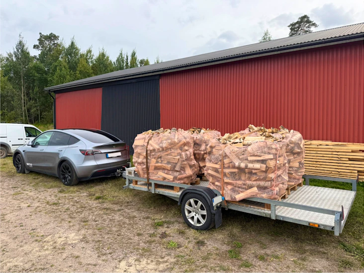 Biltrailer/släpvagn 1500kg 🛞🚗🏎️