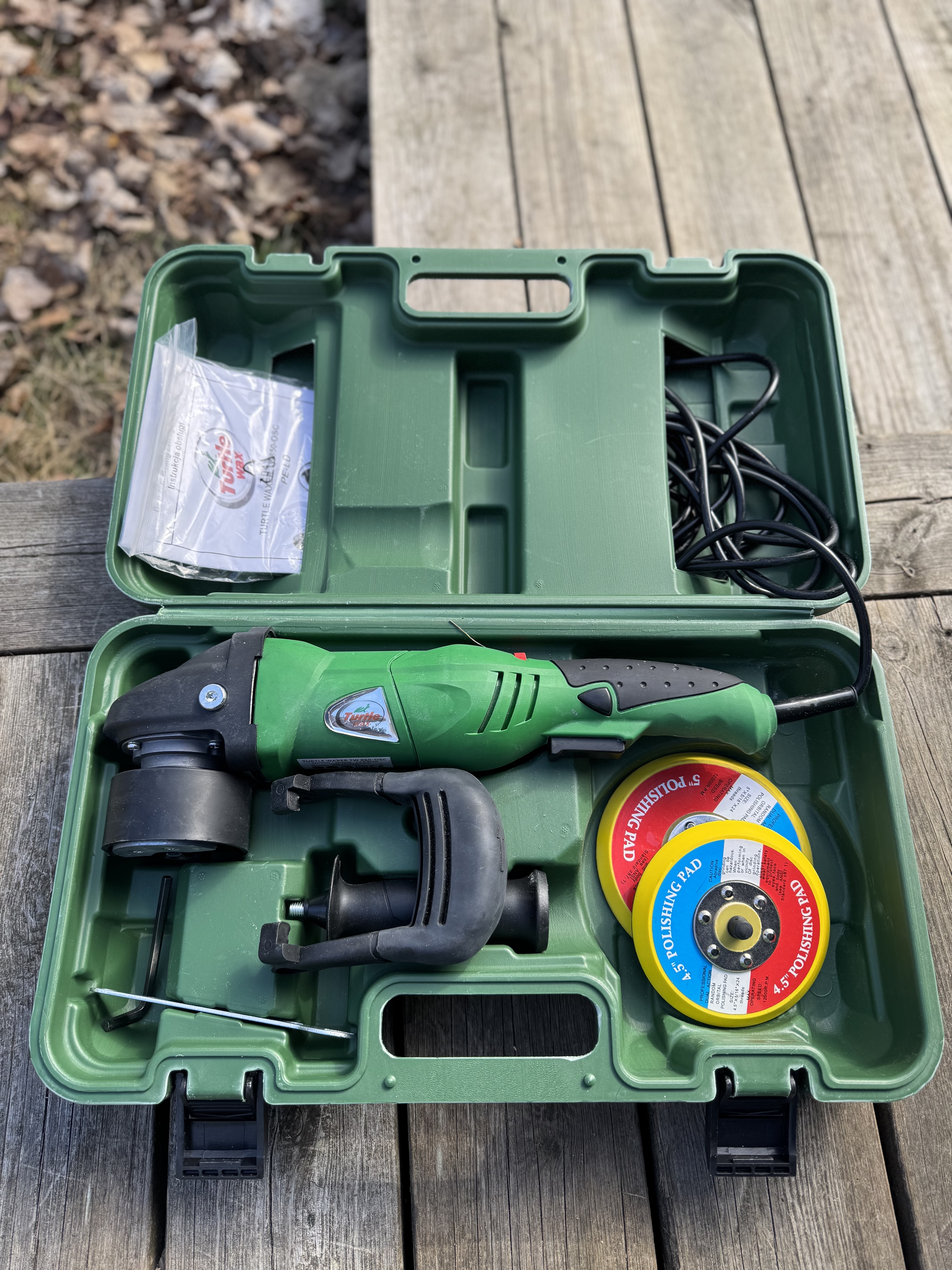 Polermaskin turtle wax