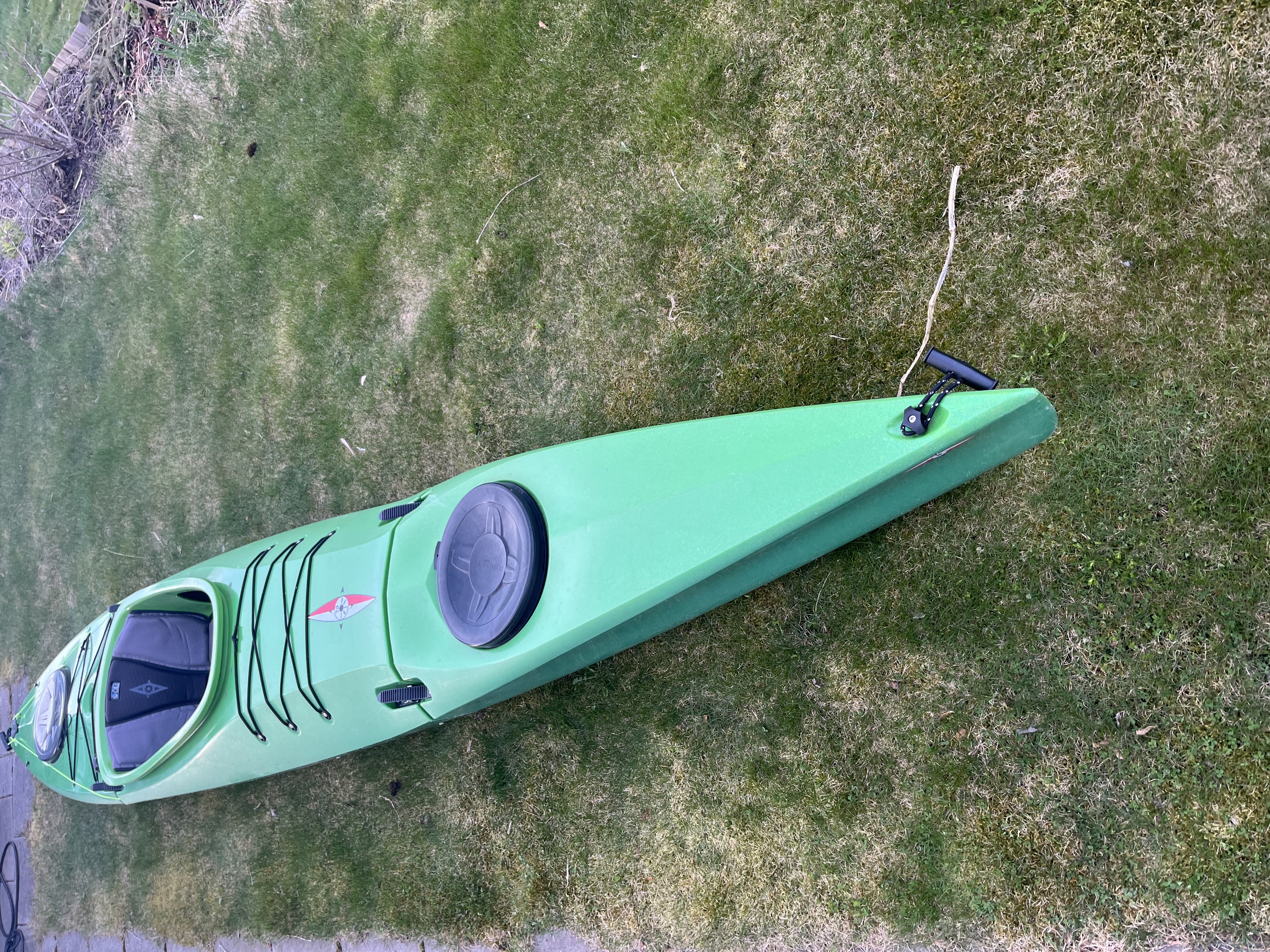 Delbar 1 mans kajak point 65 mercury