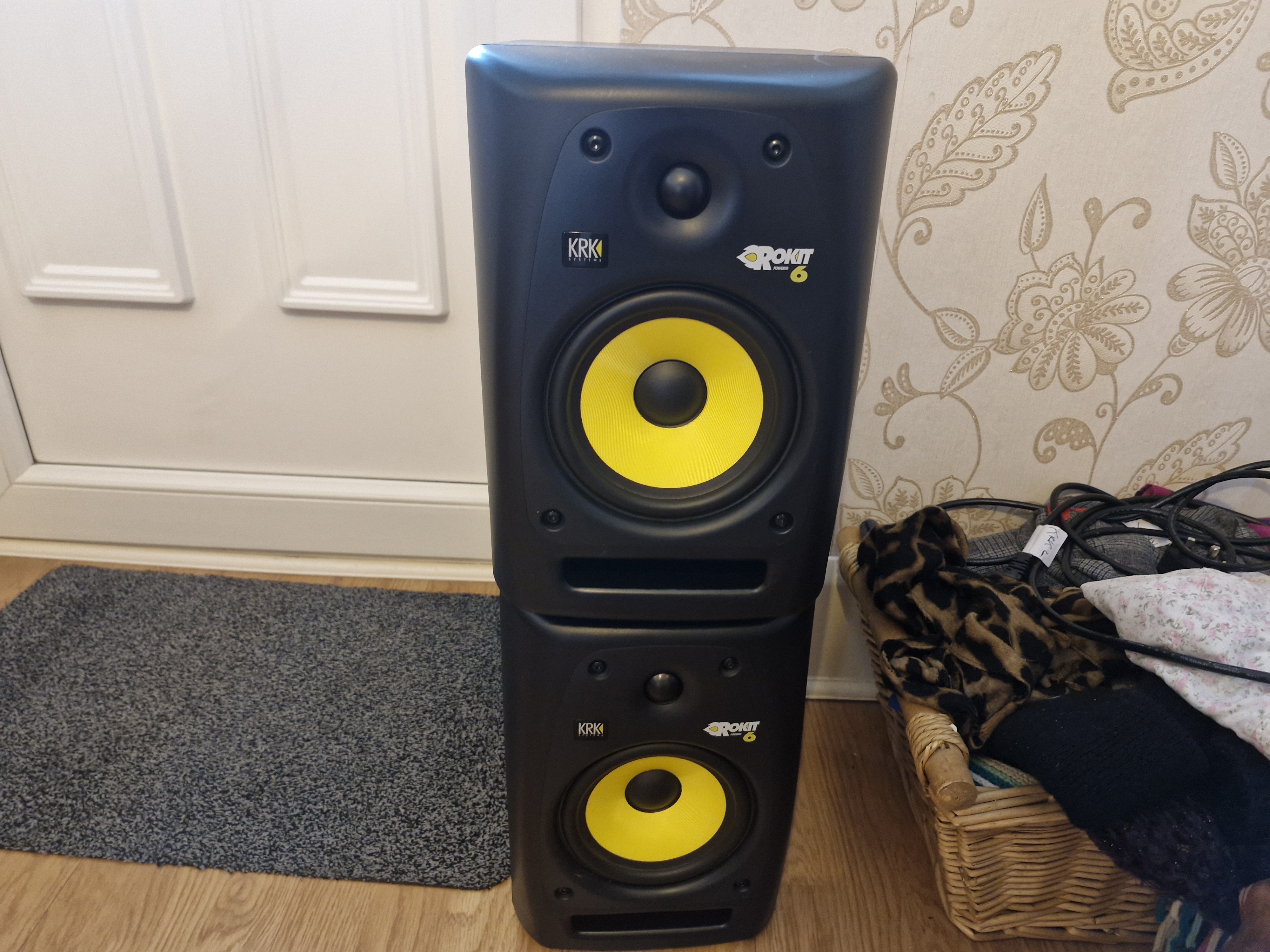 Krk rokit 6 studio monitors (pair)