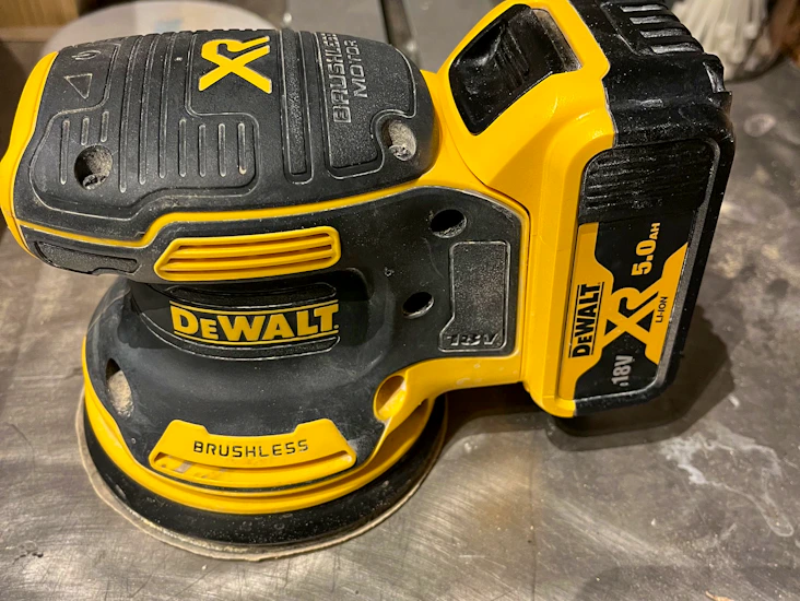 Dewalt batteri slipmaskin