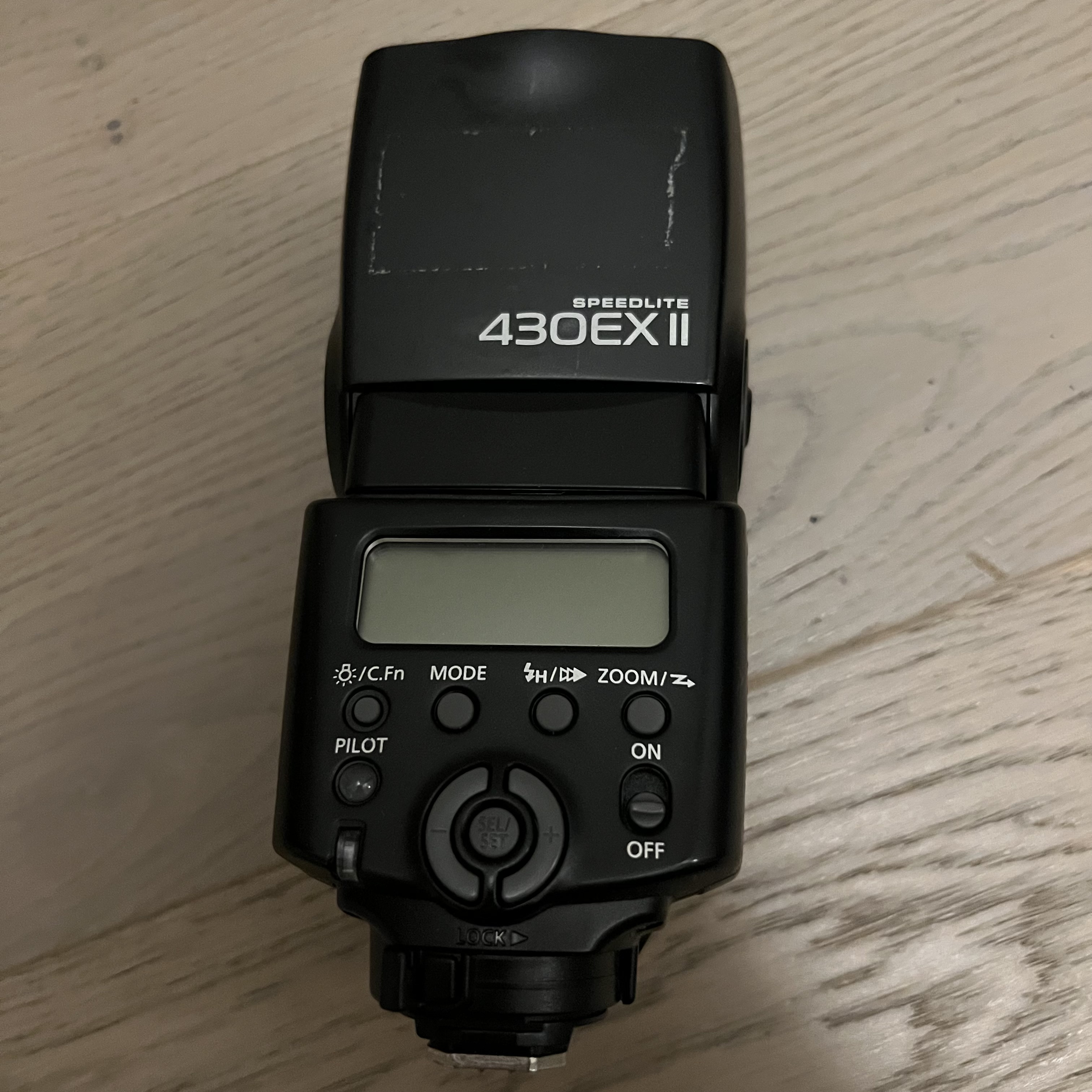 Canon blitz speedlight 430ex ii