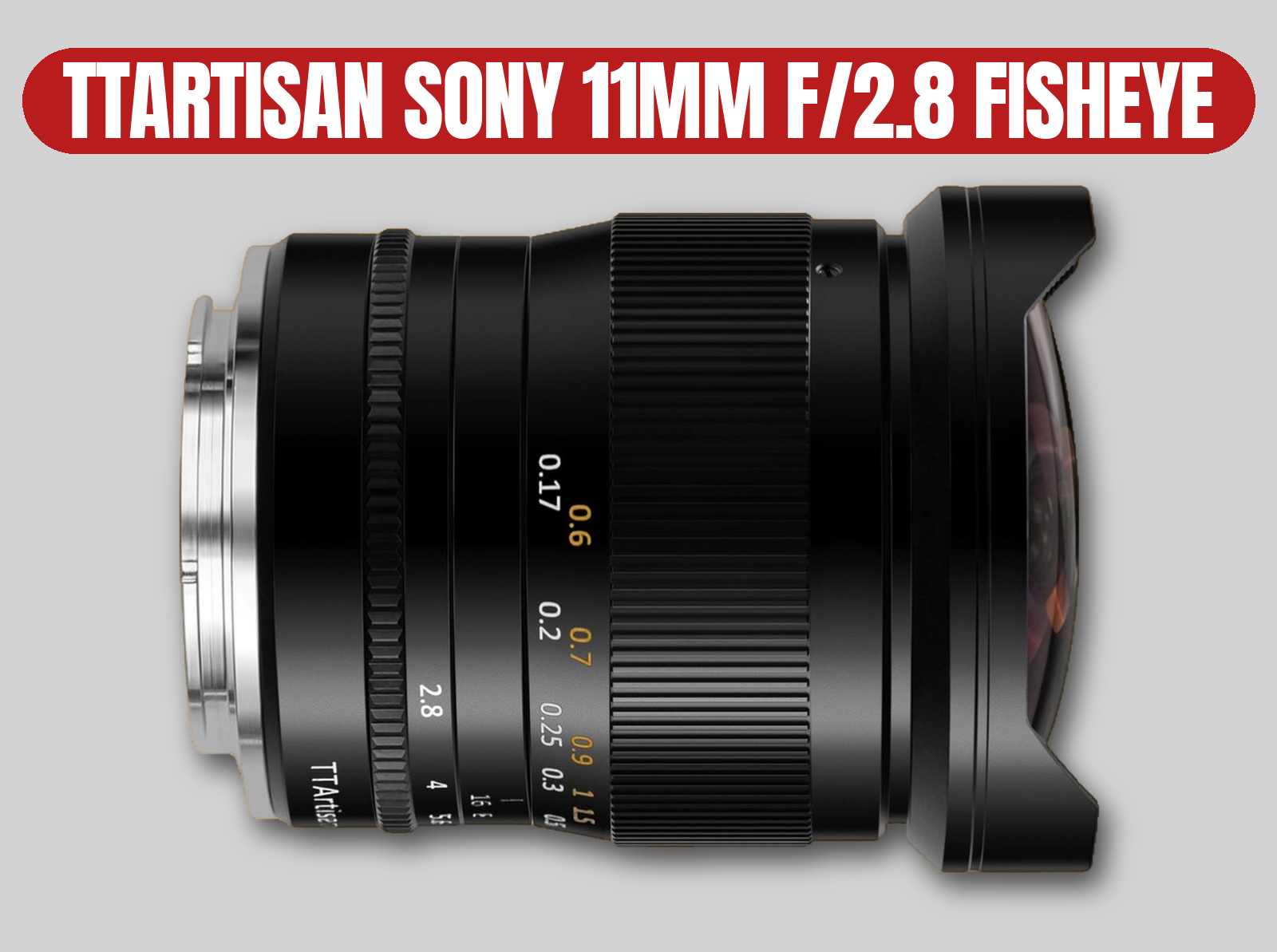Ttartisan 11mm f/2.8 fisheye lens | sony e-mount / ultra wide angle / video & photo / similar to samyang & laowa