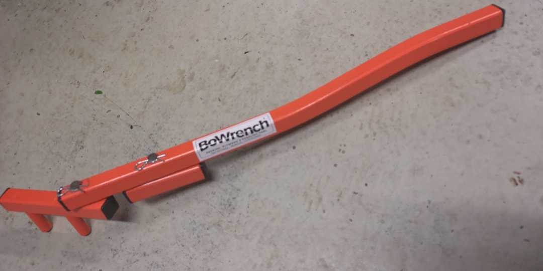 Bowrench brekkstang for terrassebord