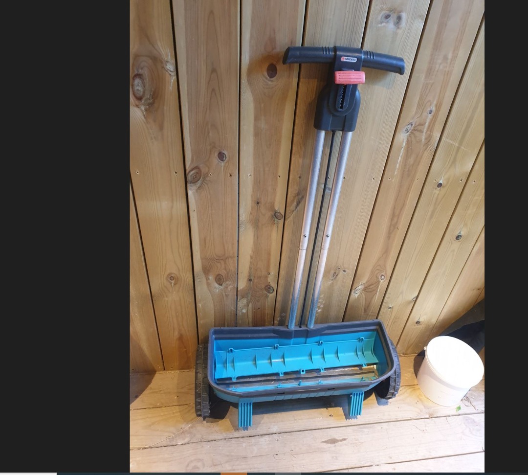 Såvogn / universal spreder / plenrulle