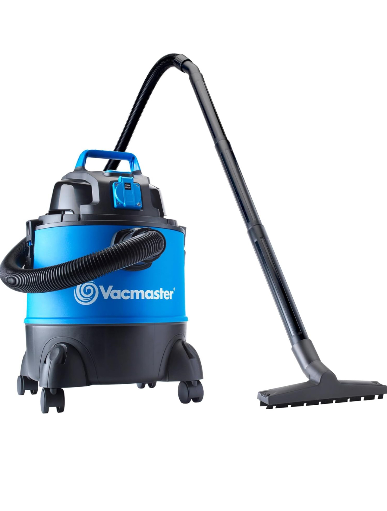 Vacmaster multi 20 pto wet & dry vacuum cleaner, 20 litre, 1250w motor, power take off socket, ideal for diy, garage and car cleaning