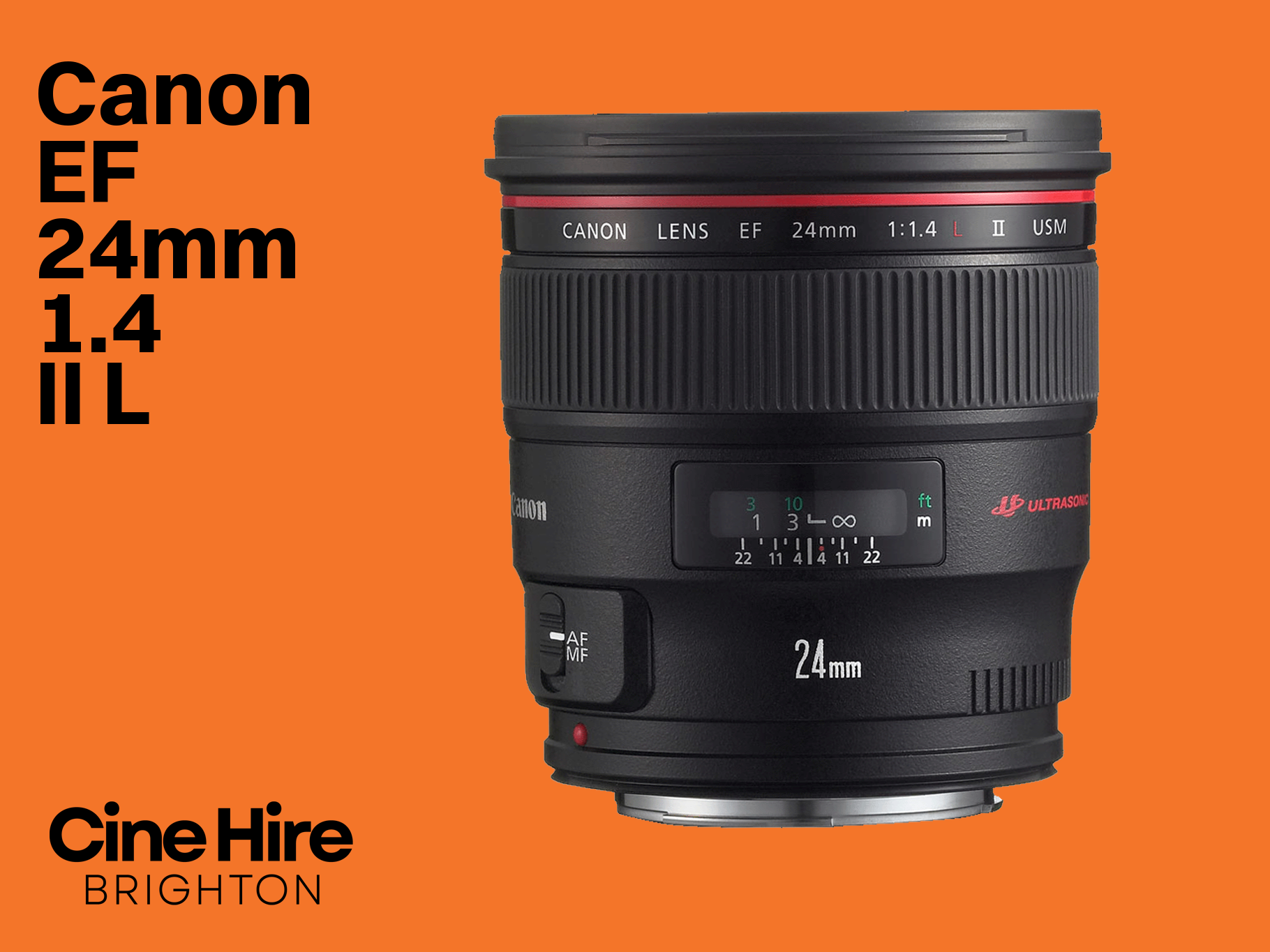 Canon ef 24mm 1.4 ii lens