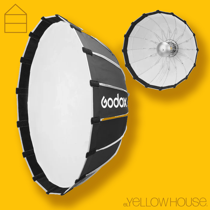 Godox s65w quick release softbox (white) with grid