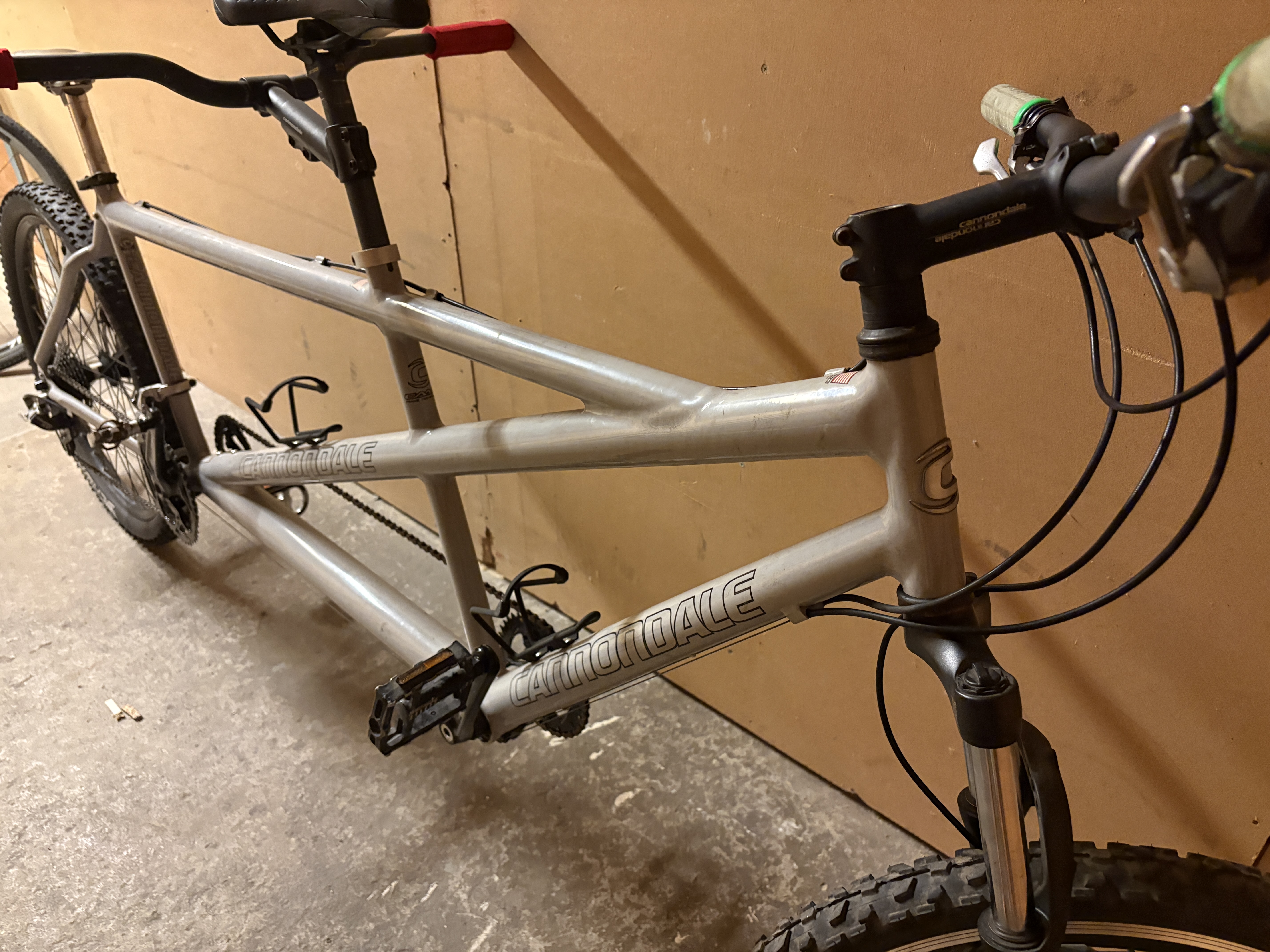 Cannondale tandemsykkel størrelse l/m