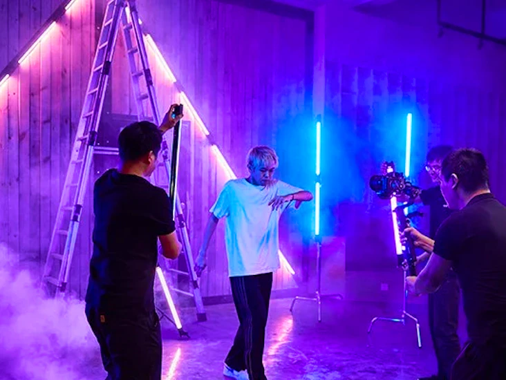 Godox led-belysning tl60 rgb tube light - lag magisk lys og scener uansett farge