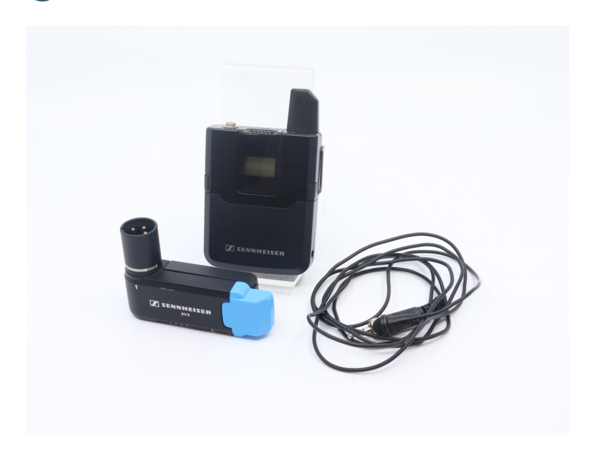 Sennheiser avx-me2 lavalier wireless microphone set