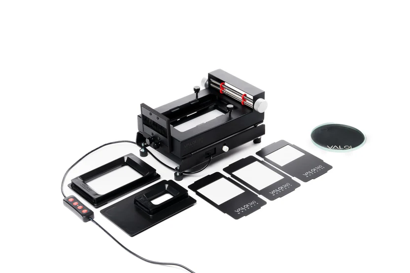 Valoi 360 professional scanning kit, for kameraskanning av analog film