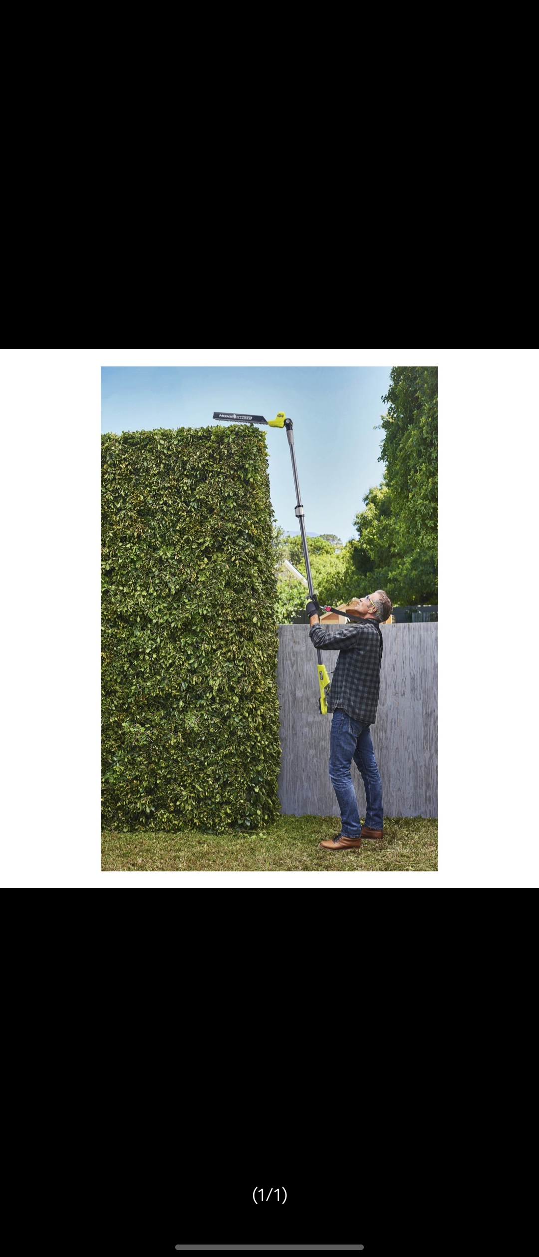 Ryobi teleskop hekksaks