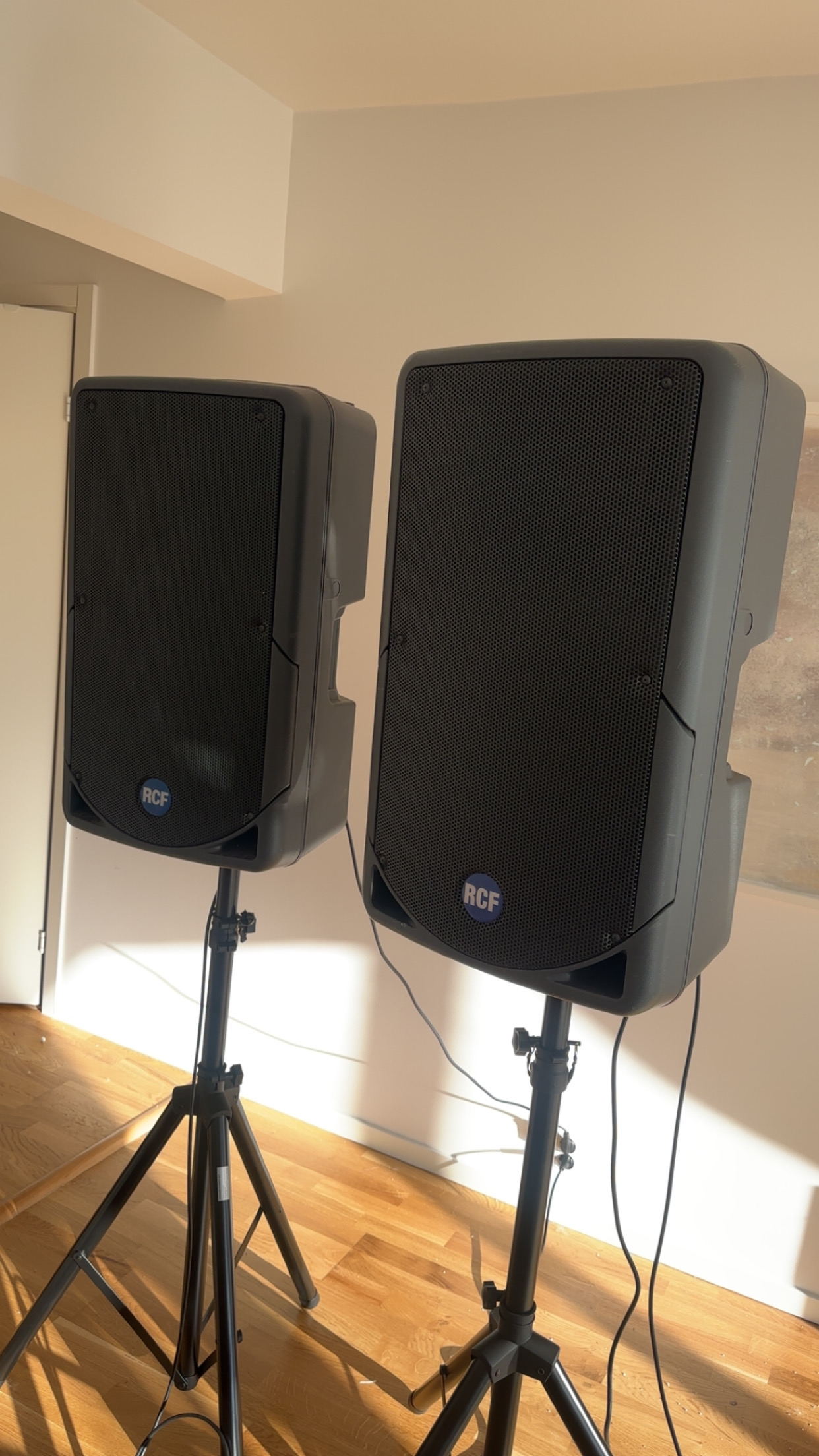 Rcf 322a 2st med stativ + case överdrag 