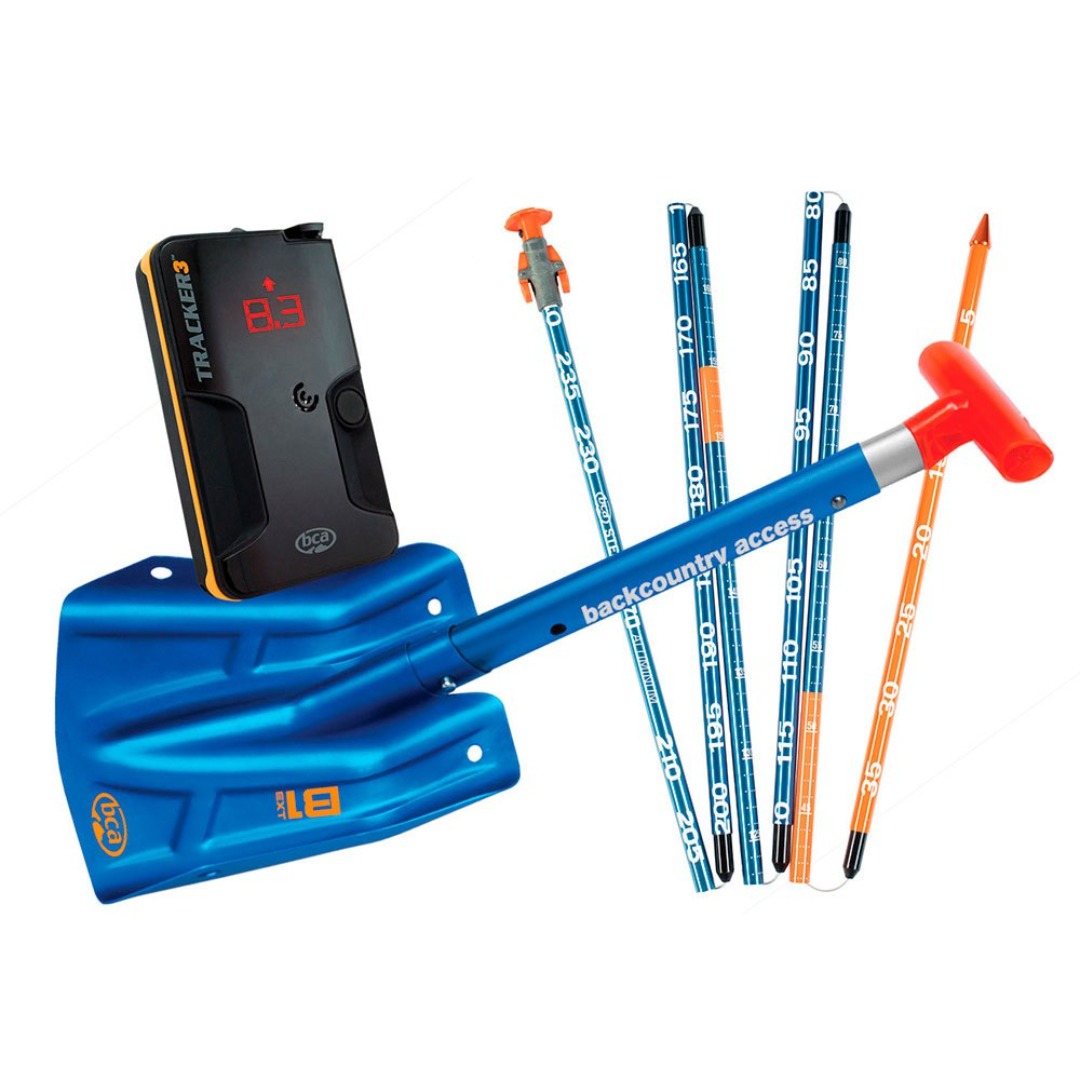 Komplett skredpakke (søker,stang,spade)