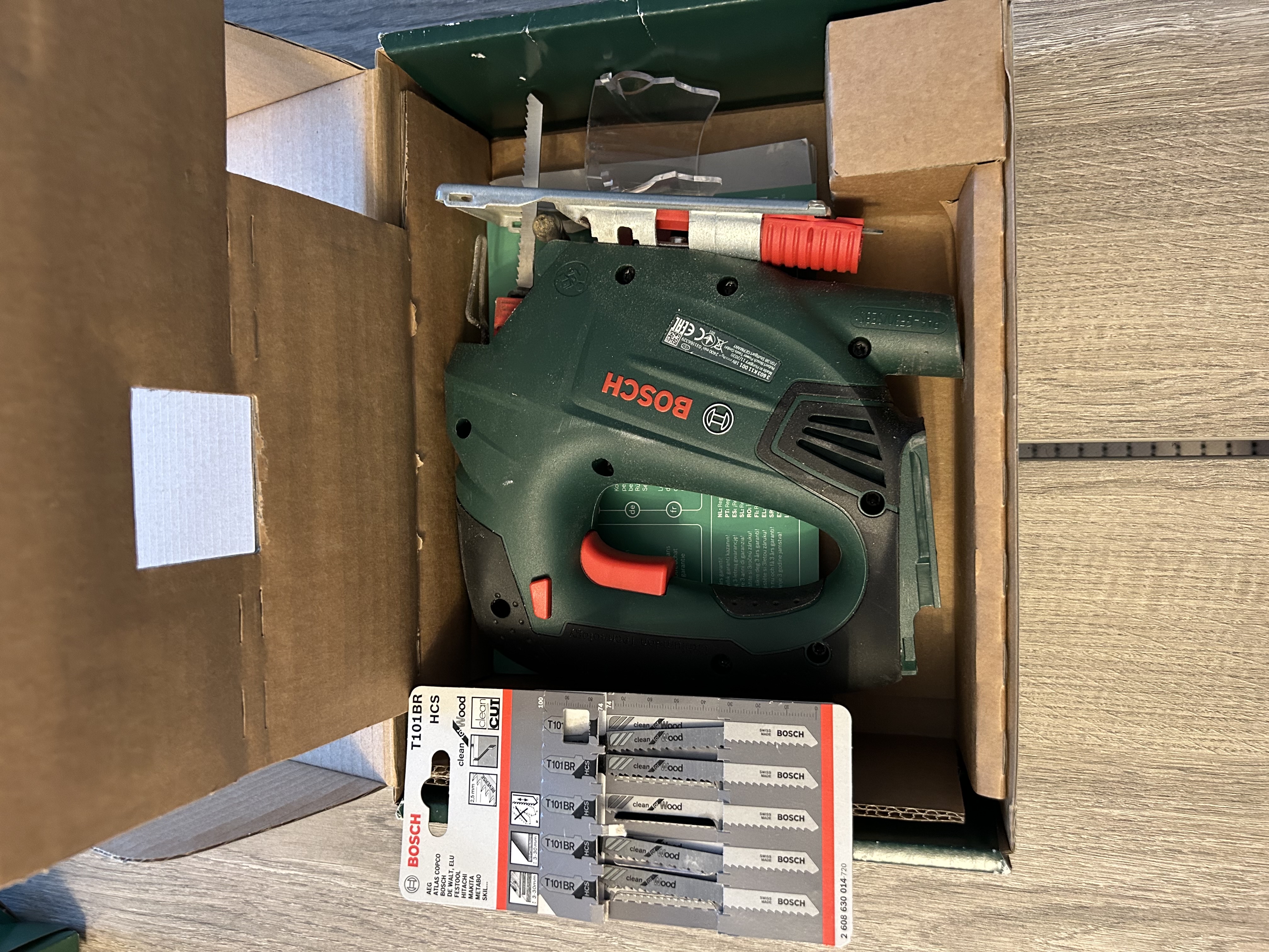 Bosch sticksåg, sladdlös (batteridriven)