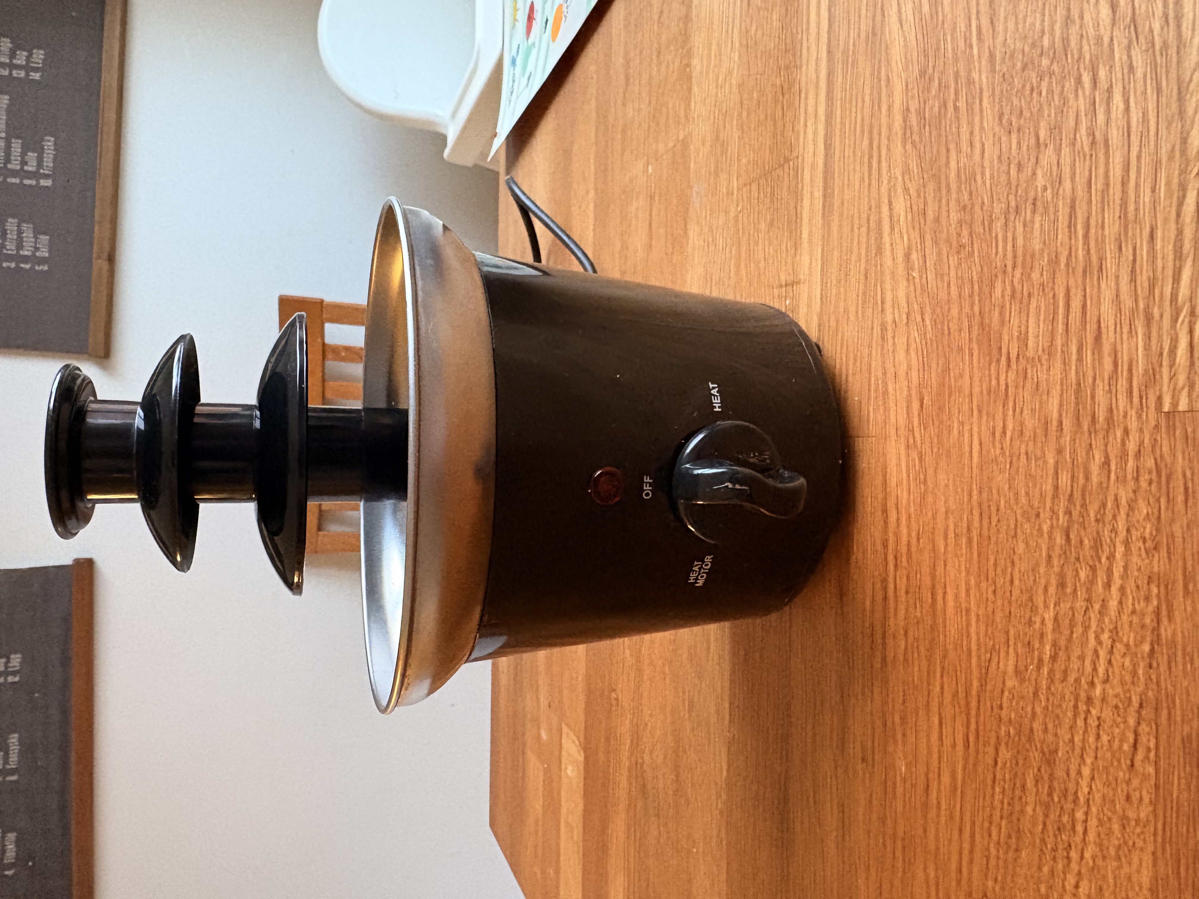 Liten chokladfontän 2-4 personer