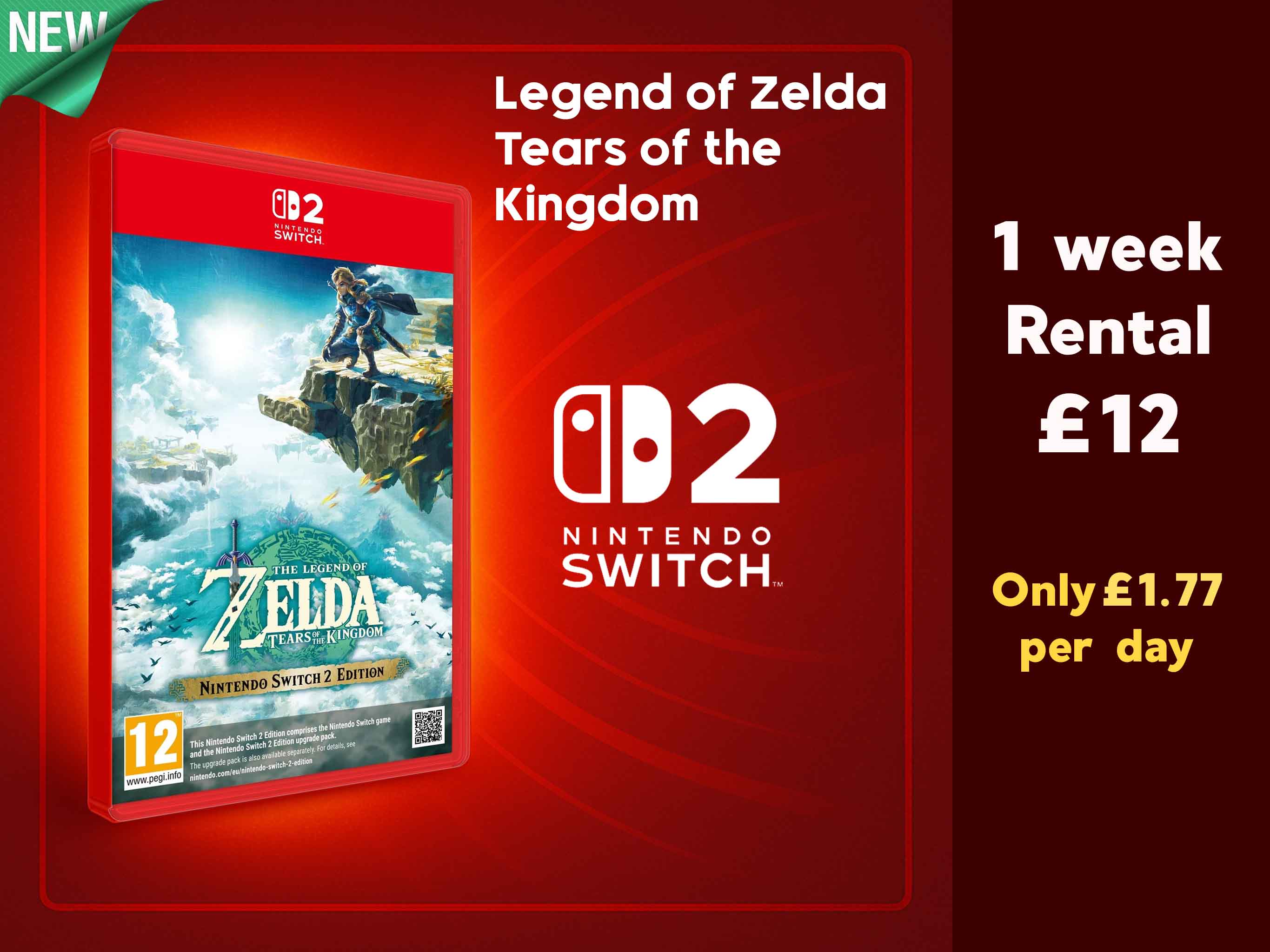 Legend of zelda: tears of the kingdom – switch 2 edition