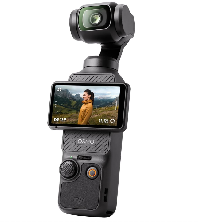 Dji osmo pocket 3 ( with battery handle, extension handle, sandisk 256gb extreme pro microsdxc card)