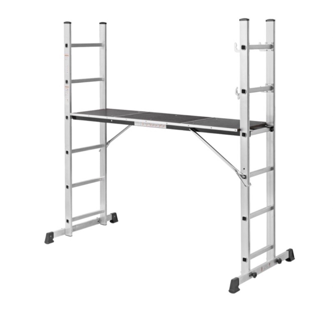 Kombinationsställning med plattform 