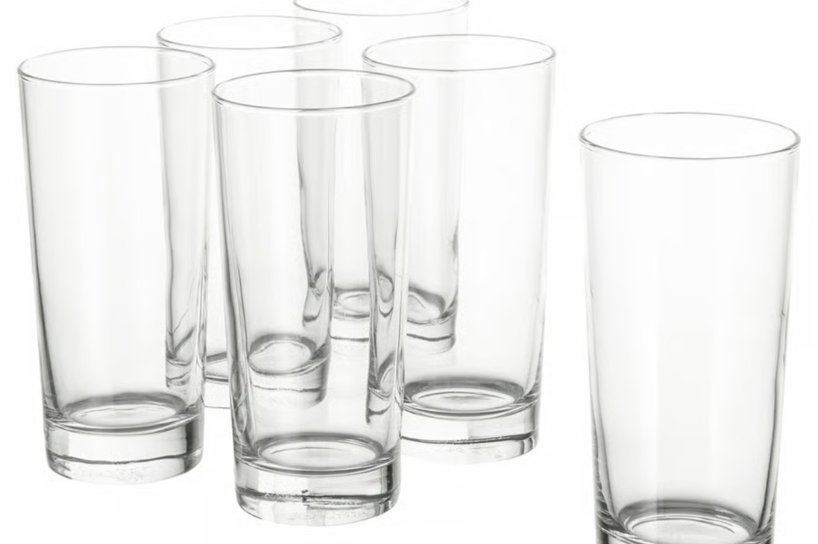 Ikea godis barglas – stilrena glas till fest, student & mingel