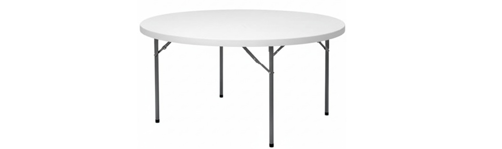 Runda bord ø152 cm för 8 personer 