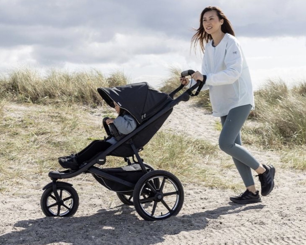 Thule urban glide 3 jobbevogn - sort 