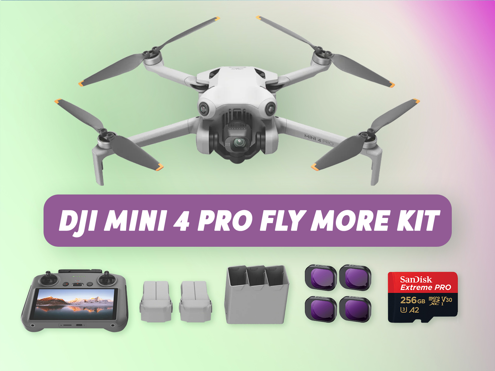 Dji mini 4 pro fly more kit