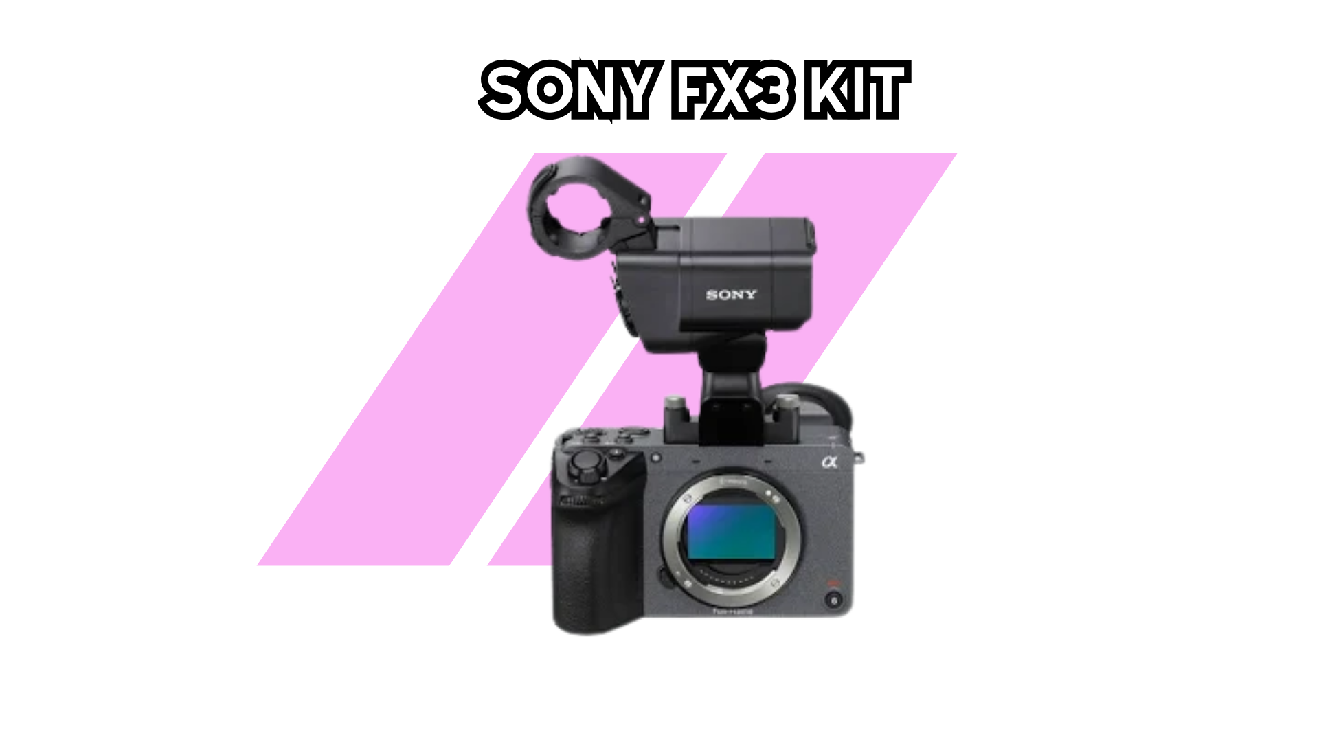 Sony fx3 full frame camera  
