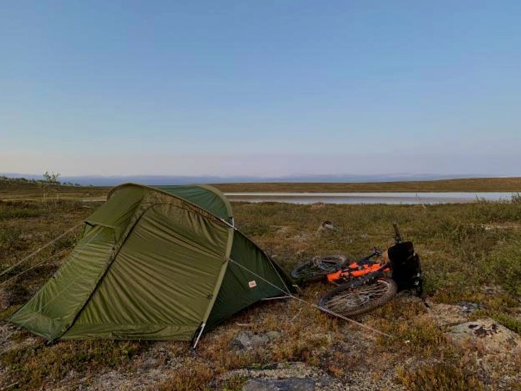 Vaellusteltta fjällräven view 2