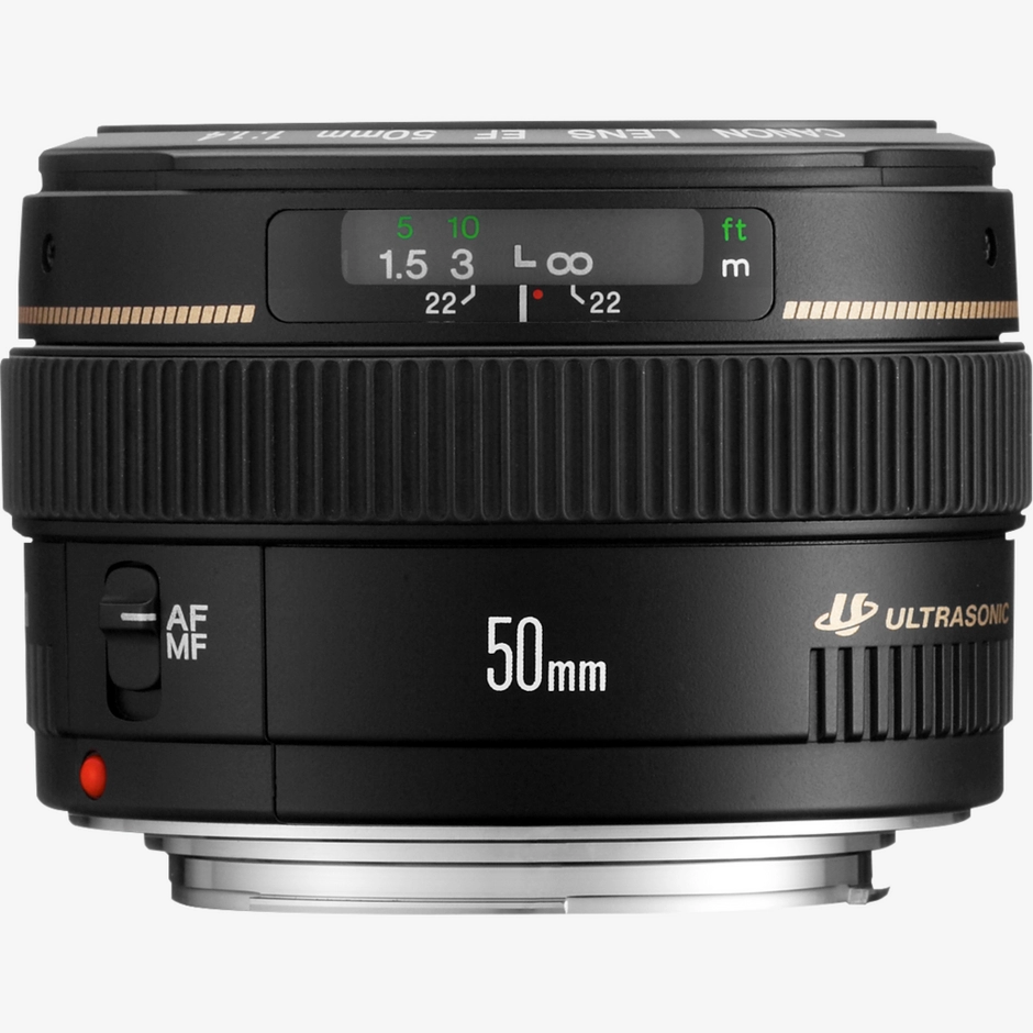 Canon ef 50mm f/1.4 usm lens