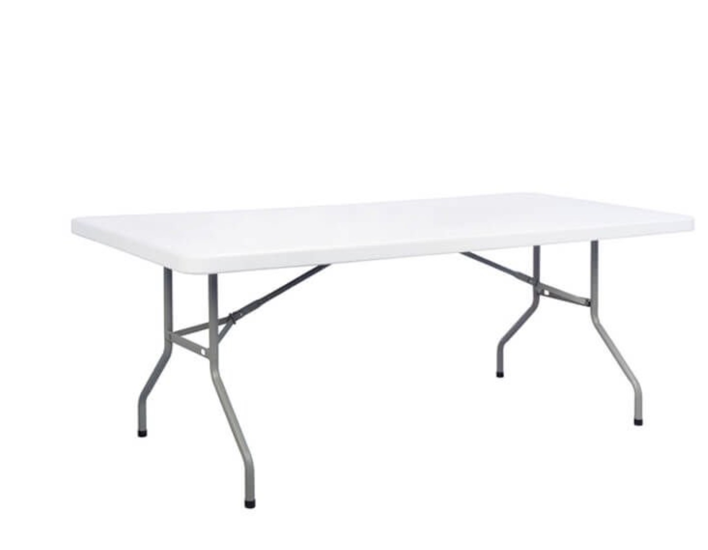 White folding table (6ft)