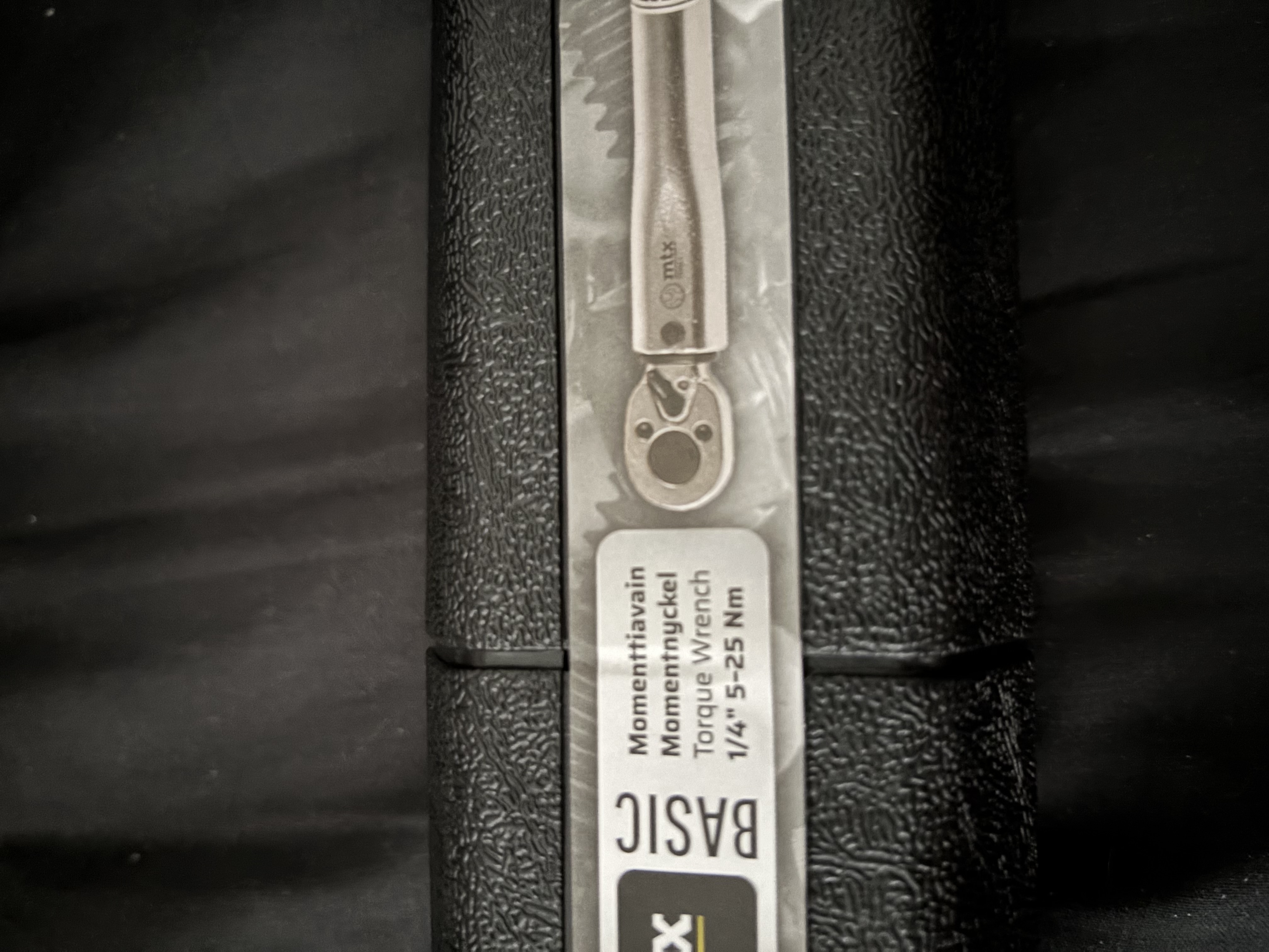 Momentnyckel 1/4 5-25 nm