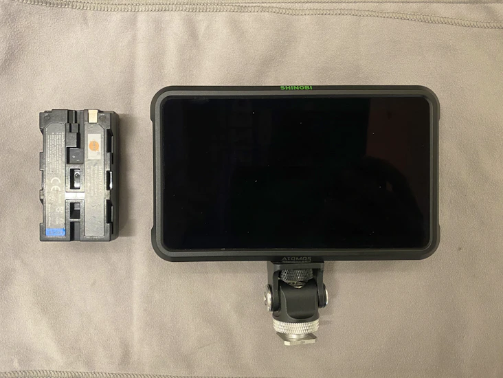 Atomos shinobi camera monitor 4k
