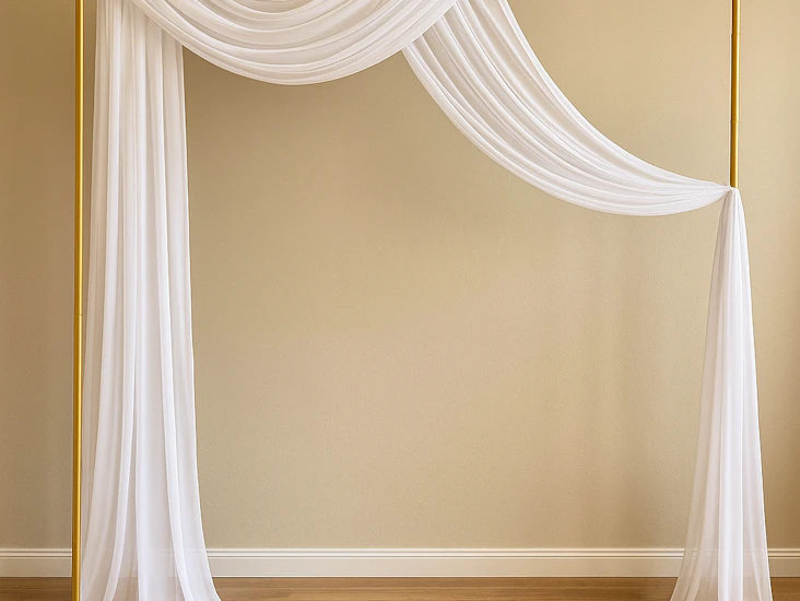 Fyrkantig dekorationsbåge / festbåge / vigselbåge / ballongbåge / blombåge