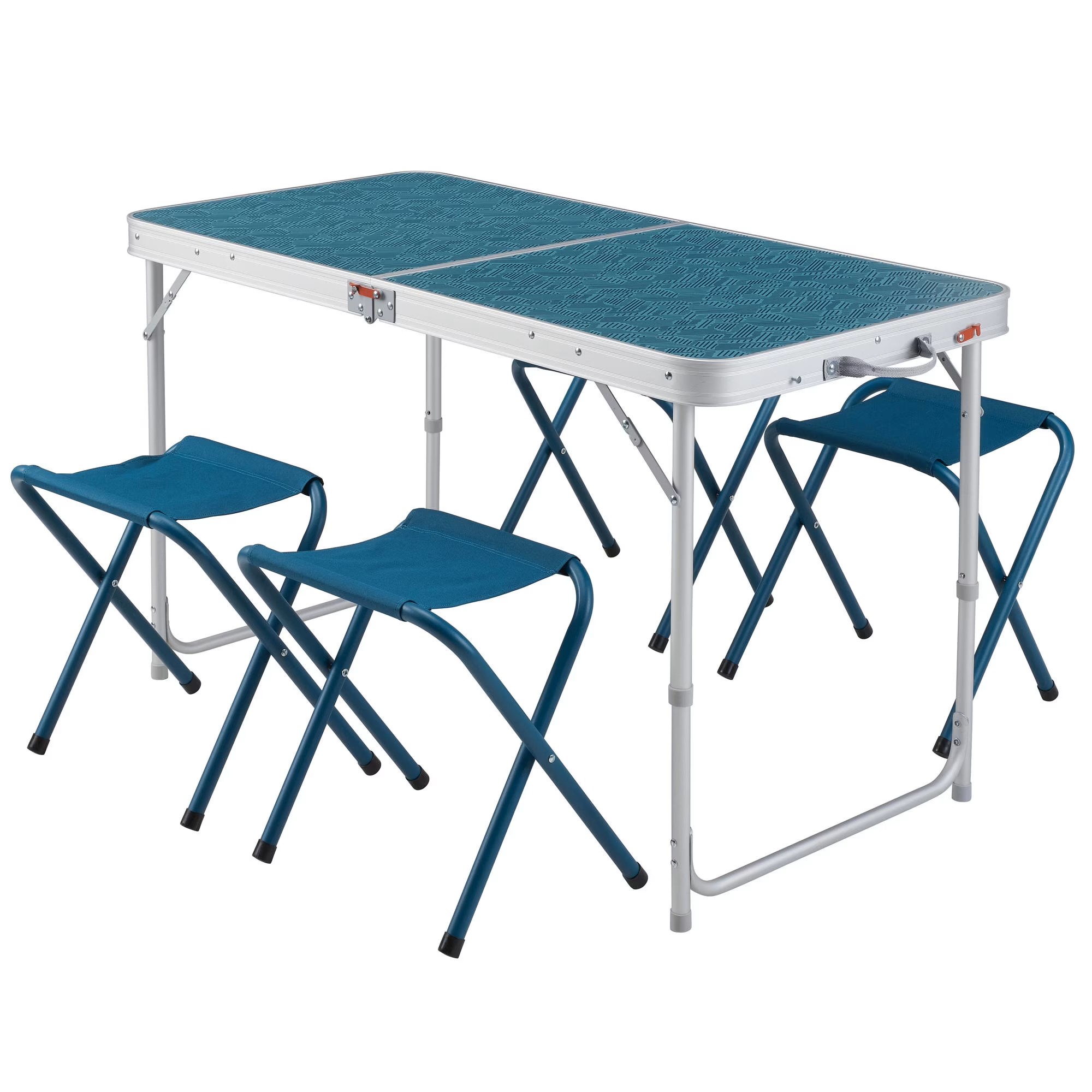 Camping bord med 4 stolar