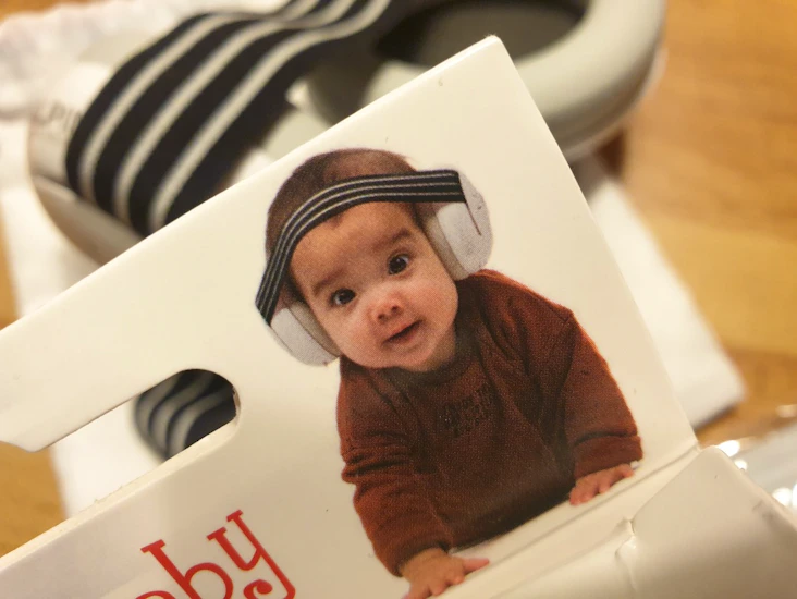 Hörselskydd/hörselkåpor till bebis och barn