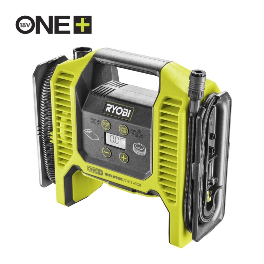 Batteridriven kompressor från ryobi