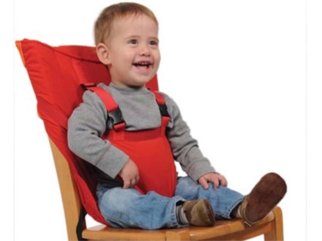 Resestol, barnstol för resa, sack’n seat