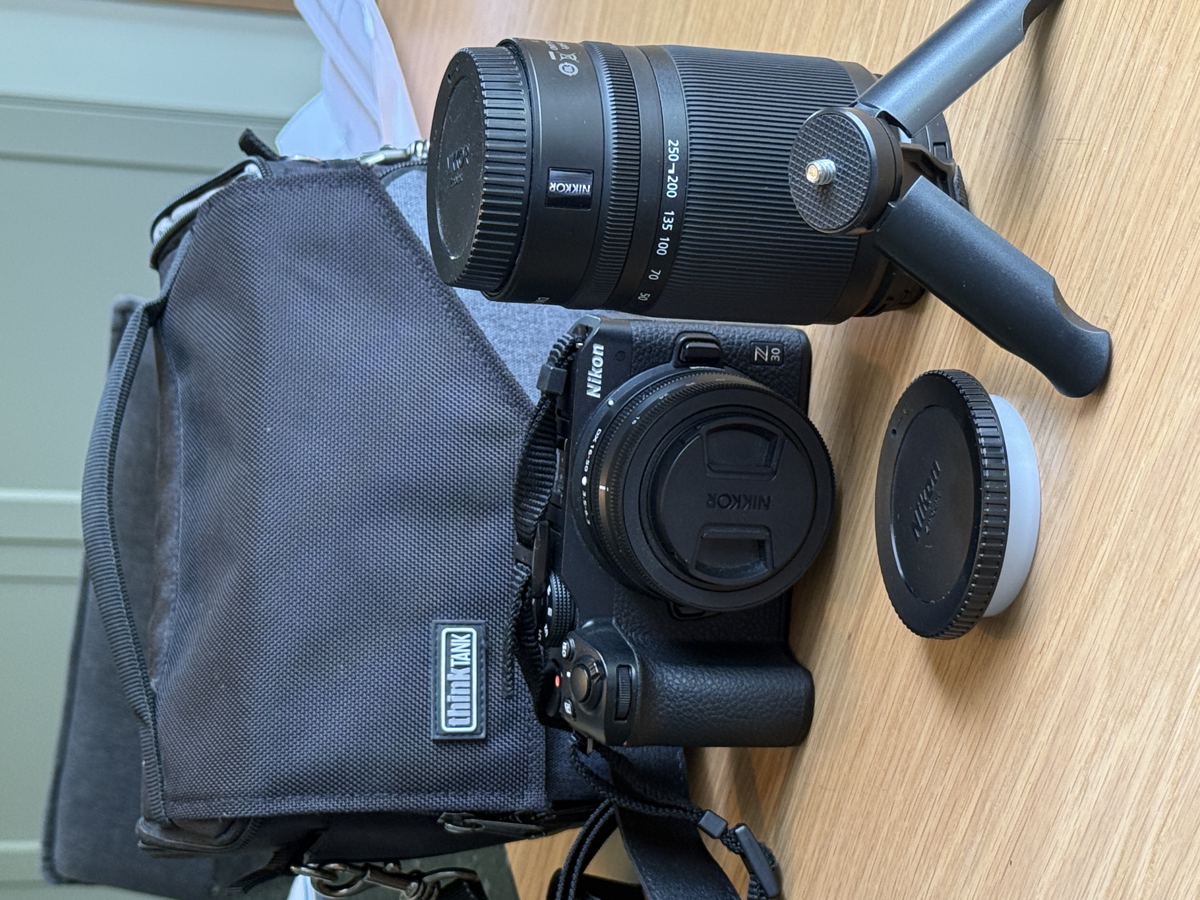 Nikon kamera z30 m/2 objektiver