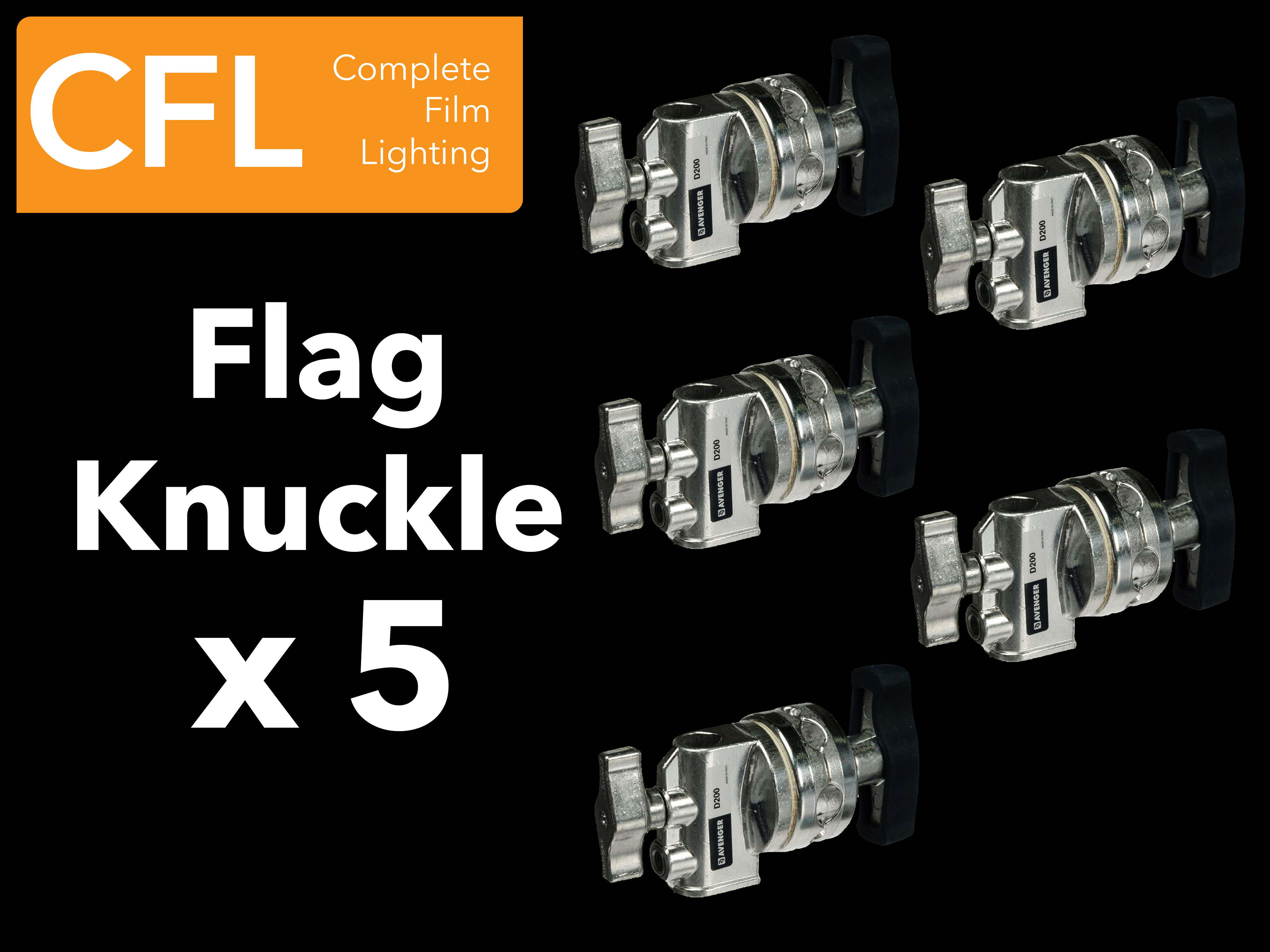 Flag knuckle x 5