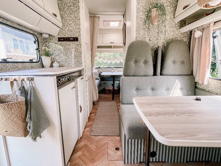 En charmig sommarstuga på hjul