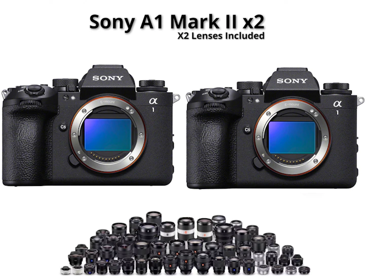 Sony a1 ii x2 +x2 lenses ( a1mii a1 mii )