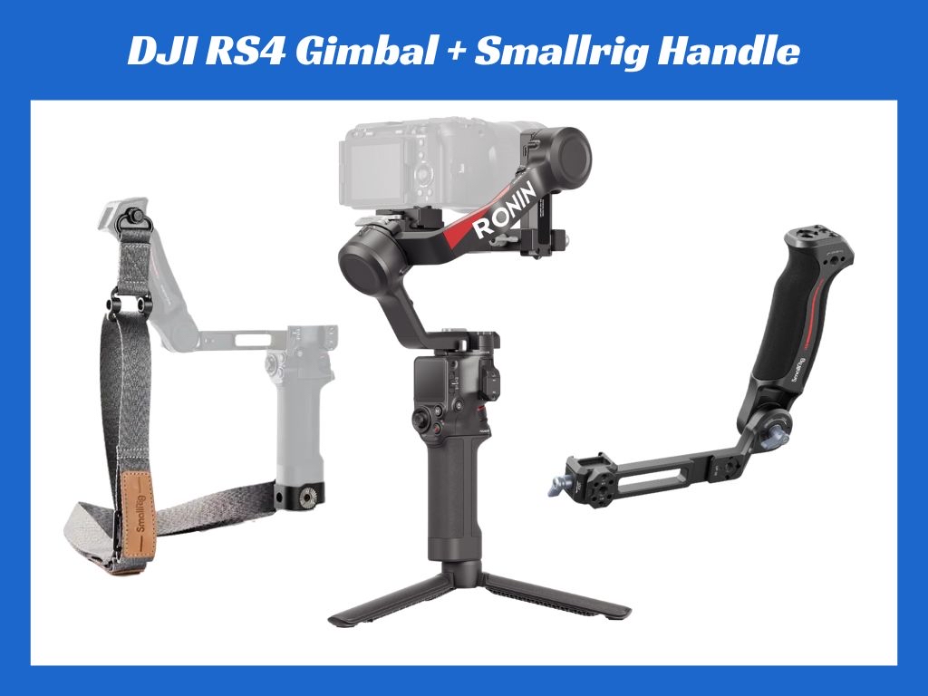 Dji rs4 gimbal + smallrig handle