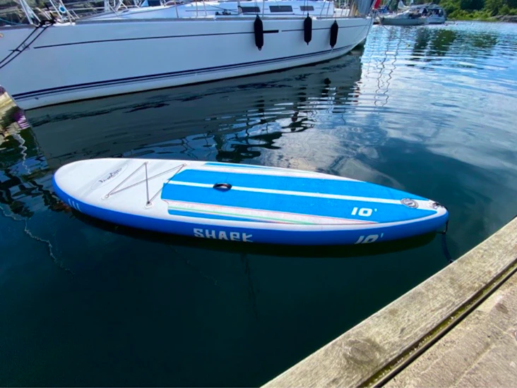 Shark 10-fots uppblåsbara sup-board!