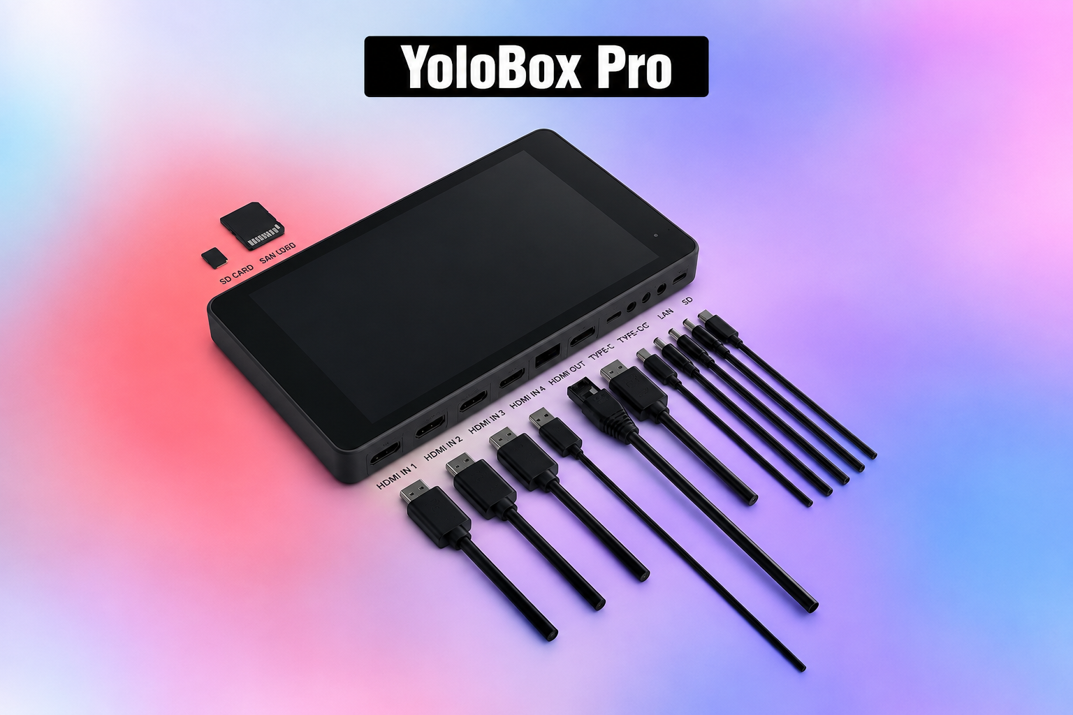 Yolobox pro | all-in-one portable multi-camera live streaming studio rental
